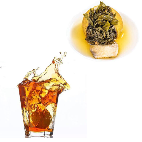 Citrus Jasmine Snow Bud Tea XUEYA Tea - 青柑茉莉雪芽 - Image 7